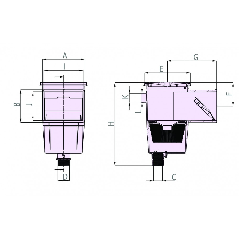 Skimmer 15lt (με στρογγυλο καπάκι ) - Image 3