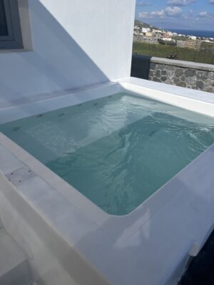 Santopool spa jacuzzi υδρομασάζ  200 x 170